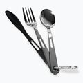 Комплект прибори за хранене OFFLANDER Camping Cutlery Set with Case green 8