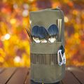Комплект прибори за хранене OFFLANDER Camping Cutlery Set with Case green 10