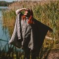 Пончо OFFLANDER водоустойчиво сиво 7
