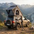 Покривна палатка 2-местна OFFLANDER Triangle Slim Wolf black 11