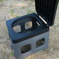 Туристическа тоалетна OFFLANDER Portable Folding Camping Toilet black 3