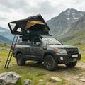 Покривна палатка 3-местна OFFLANDER Fold E 150 brown/black 9