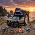 Покривна палатка 2-местна OFFLANDER Fold Y 150 black 9