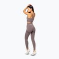Дамски тренировъчен клин Carpatree Allure Seamless кафяв меланж (черен пипер) 3