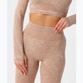 Дамски клинове за тренировка Carpatree Yasmine Seamless beige stone wash 6