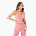 Дамски безшевен сутиен за тренировка MITARE Push Up Max pink K002