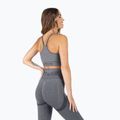 Дамски безшевен сутиен за тренировка MITARE Push Up Max тъмно сив K002 3