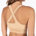Дамски безшевен сутиен за тренировка MITARE Sunny beige K114 4
