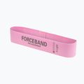 Комплект ластици за упражнения FORCEBAND Mini Band 5 szt. + E-BOOK pink 4