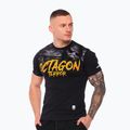 Мъжка тениска Octagon Second Face black/multicolor 4