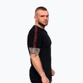 Мъжка тениска Octagon Stripe black/red 3