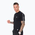 Мъжка тениска Octagon Stripe black/white 3