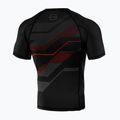Мъжки рашгард Octagon Racer Premium черен/червен 2