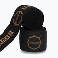 Боксьорски бандажи Octagon Fightgear Supreme Printed 300 cm black/gold 2