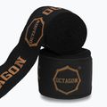 Боксьорски бандажи Octagon Fightgear Supreme Printed 500 cm black/gold 2