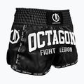 Мъжки шорти за тренировка Octagon Kickboxing/Muay Thai Legion Fight Legion Premium black/white
