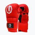 Спаринг ръкавици Octagon Legion Kevlar MMA red 2
