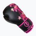 Боксови ръкавици Octagon Legion Flower black/pink 2
