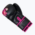 Боксови ръкавици Octagon Legion Flower black/pink 3