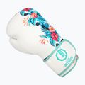 Боксови ръкавици Octagon Legion Flower white/sea green 2