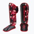 Протектори за пищял Octagon Legion Flower black/red