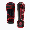 Протектори за пищял Octagon Legion Flower black/red 2