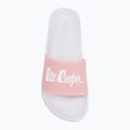 Дамски джапанки Lee Cooper LCW-25-07-3520LA розово/бяло 5