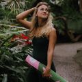 Пътуващо килимче за йога Moonholi TROPICANA TRAVEL 1,5 мм розово SKU-120 8
