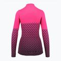 Дамски суитшърт за колоездене Quest Limone magenta 4