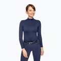 Дамска конна тениска с дълъг ръкав Fera Brilliant navy blue 1.5.