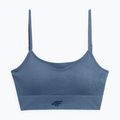 Дамски фитнес сутиен 4F син 4FSS23USBAF031-32S