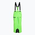 Детски ски панталон 4F M360 зелен неонов 3