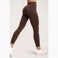 Дамски клинове Gym Glamour push up кафяв 370 6
