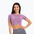 Дамска тренировъчна тениска Gym Glamour Seamless Rashguard lilac