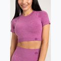 Дамска тренировъчна тениска Gym Glamour Seamless Rashguard pink 3