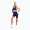 Дамски шорти за тренировка Gym Glamour Bikers push up blue 317 12