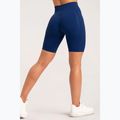 Дамски шорти за тренировка Gym Glamour Bikers push up blue 317 13