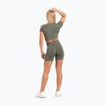Дамски шорти за тренировка Gym Glamour Seamless каки 4