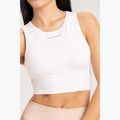 Дамски тренировъчен топ Gym Glamour Tied White 441 3
