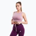 Дамски тренировъчен топ Gym Glamour Tied Pink 442