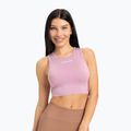 Дамски тренировъчен топ Gym Glamour Tied Pink 442