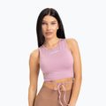 Дамски тренировъчен топ Gym Glamour Tied Pink 442 3