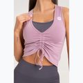 Дамски тренировъчен топ Gym Glamour Drawstring Pink 447 4