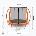 HUMBAKA Super 244 cm оранжев градински батут Super-8' Tramps 2