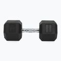 XTREXO Hex 25 кг гумирани дъмбели 7
