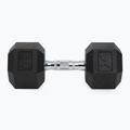 Гумиран дъмбел XTREXO Hex HXD150 15 kg 7