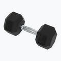 Гумиран дъмбел XTREXO Hex 12,5 кг