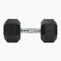 Гумиран дъмбел XTREXO Hex 12,5 кг 7