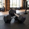 Гумиран дъмбел XTREXO Hex 12,5 кг 3