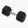 Гумиран дъмбел XTREXO Hex 17,5 кг